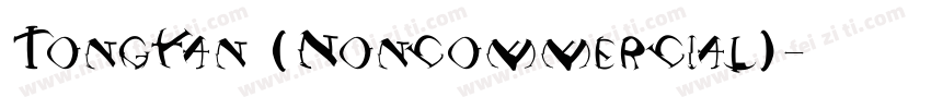 TongYan (Noncommercial)字体转换